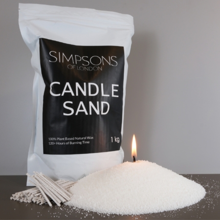 Candle Sand White 1kg Pack