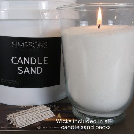 Candle Sand White 5kg Bucket - Image 4