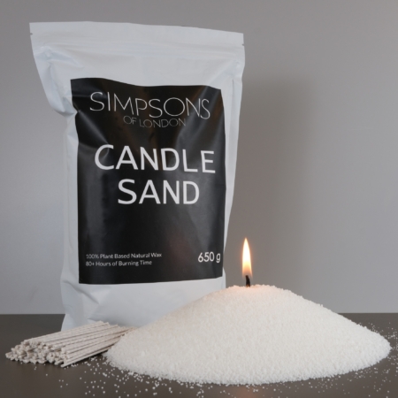 Candle Sand White 650g Pack