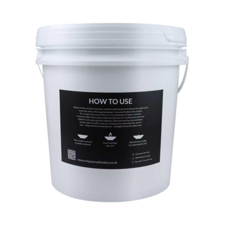 Candle Sand 5kg Back