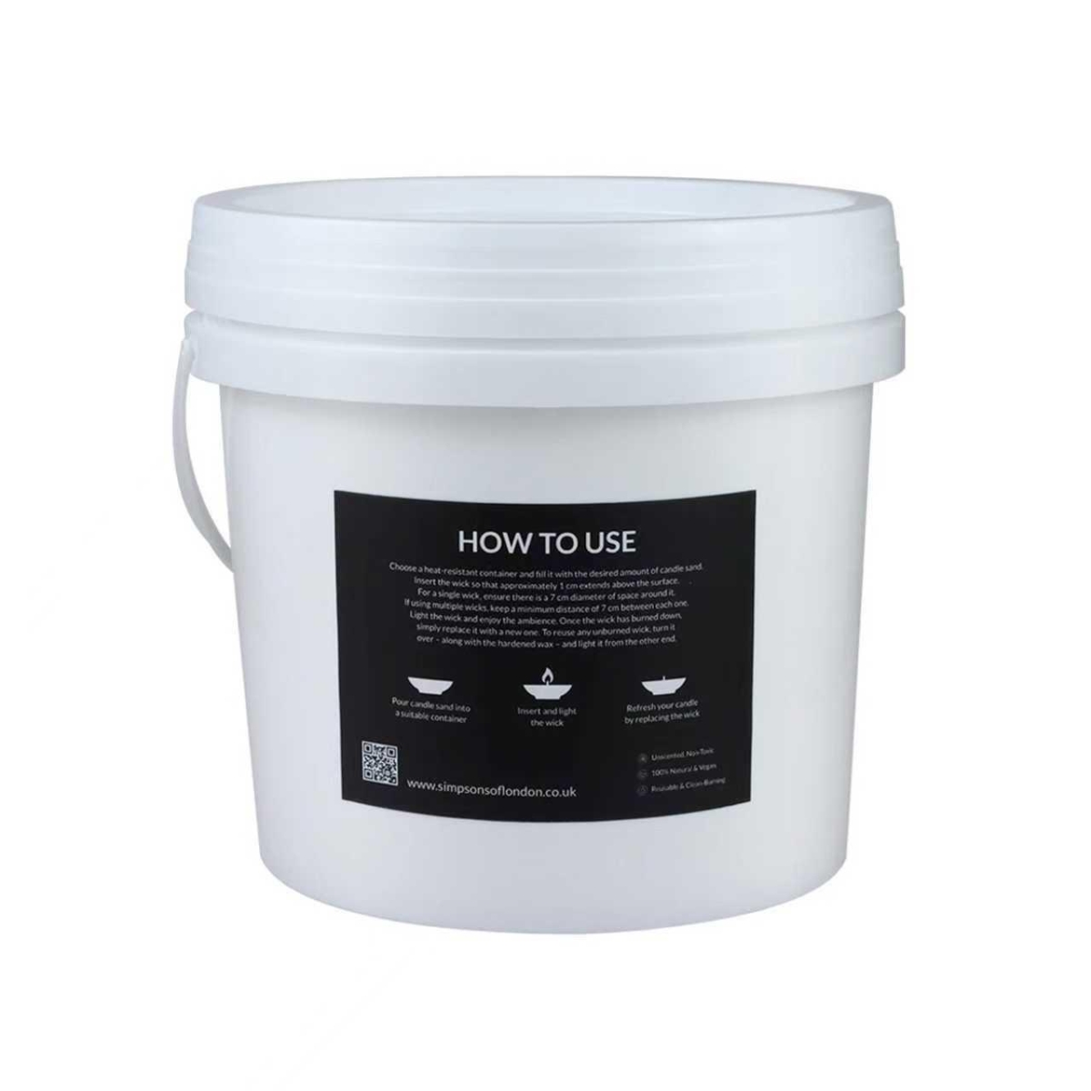 Candle Sand 3kg Back
