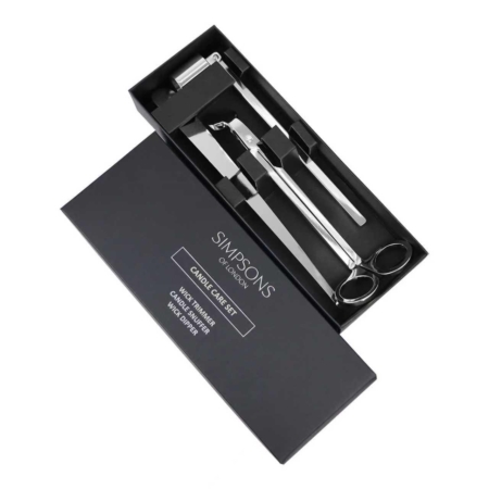 Premium Candle Care Set Silver