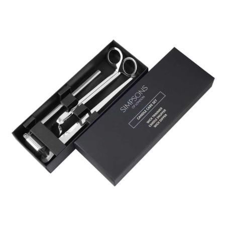 Premium Candle Care Set Silver - Image 2