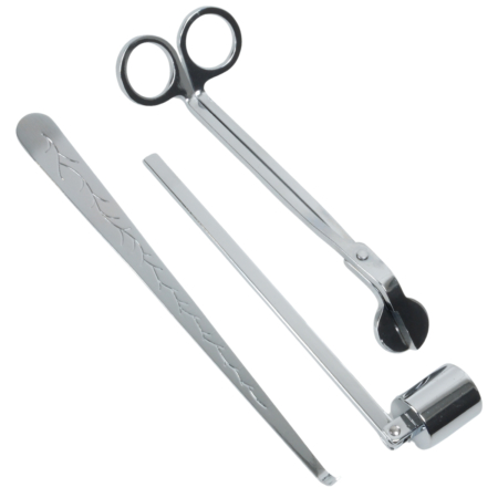 Premium Candle Care Set Silver - Image 4
