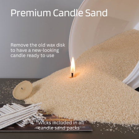 Candle Sand Natural 3kg Bucket - Image 2