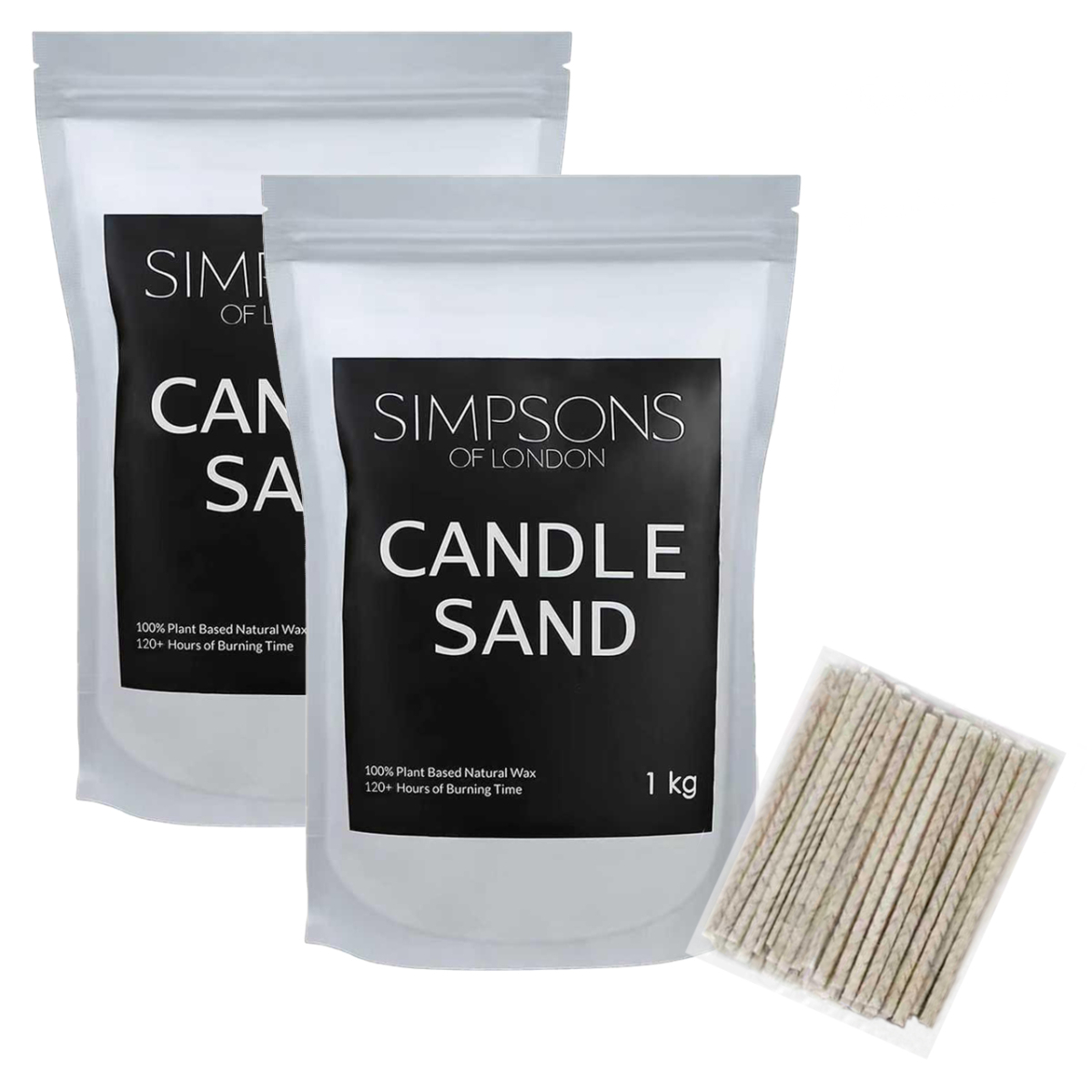 Waxed Cotton Wicks for Candle Sand