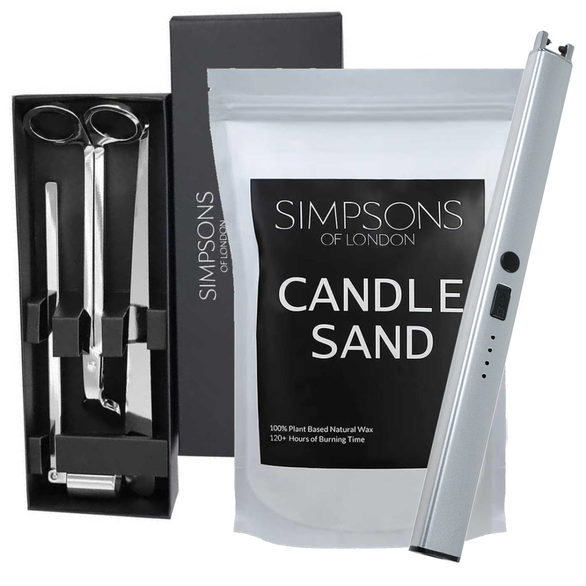Candle Sand White Bundle Gift Set