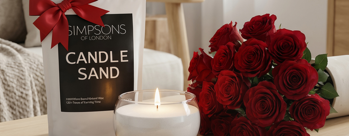 Make This Valentine’s Day Unforgettable with Candle Sand from Simpsons of London