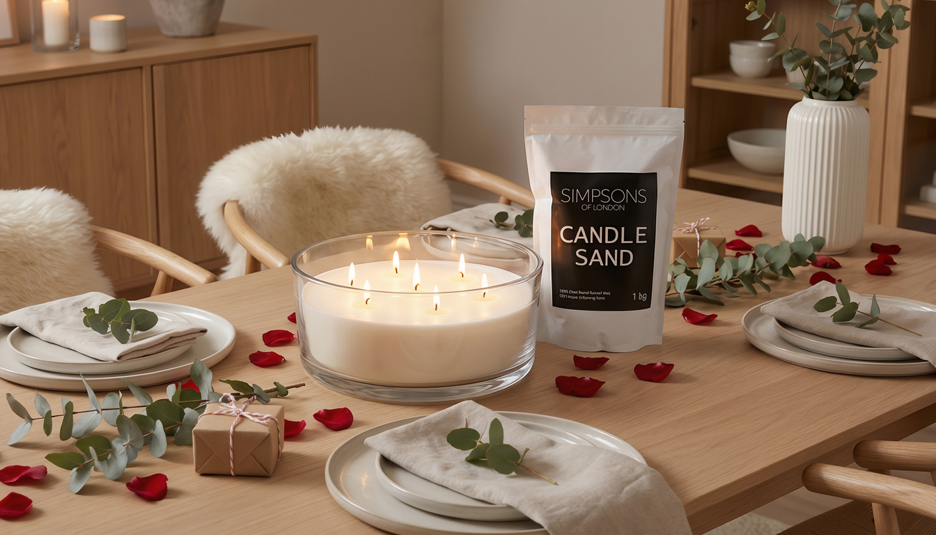 Make This Valentine’s Day Unforgettable with Candle Sand from Simpsons of London