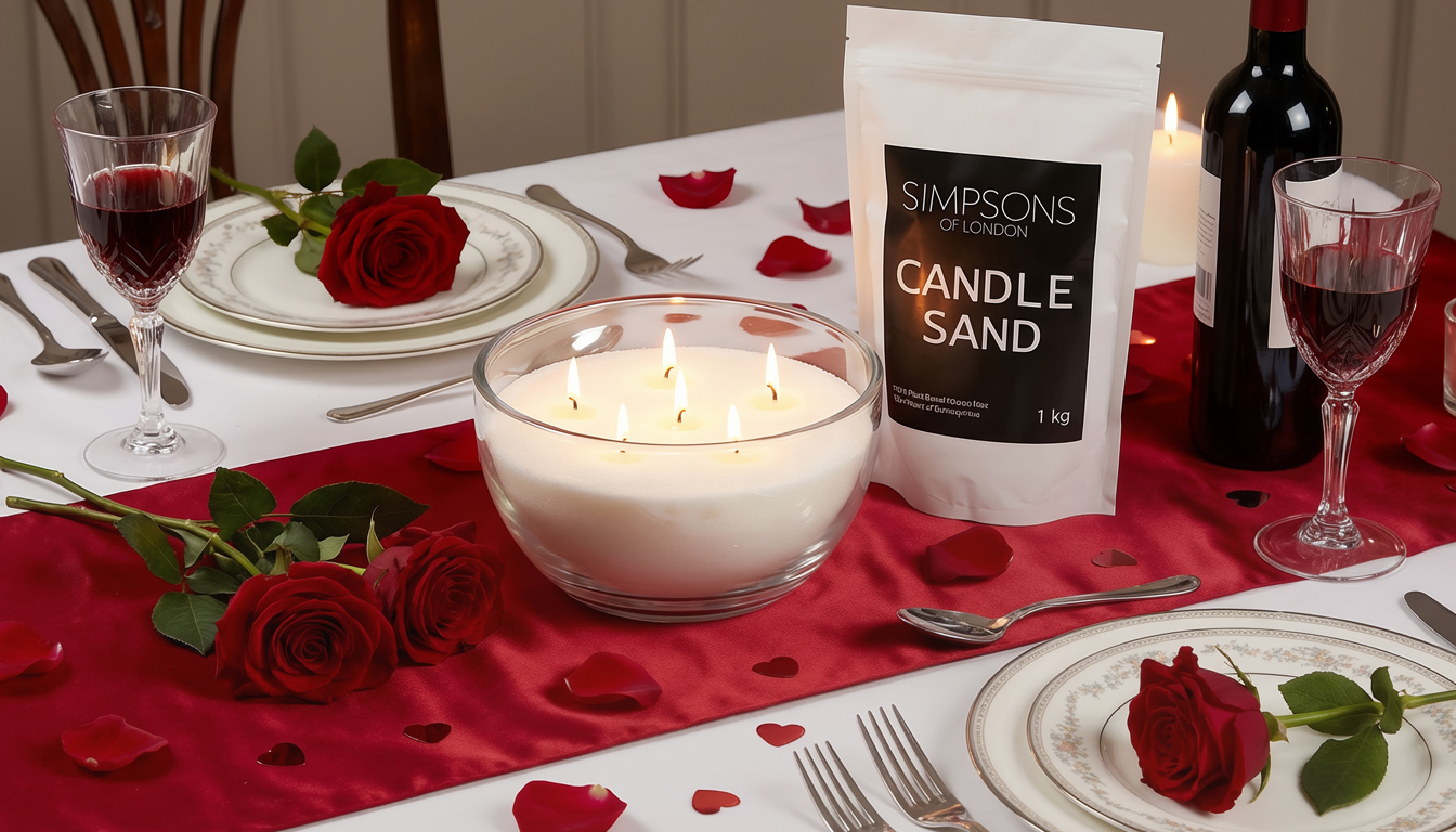 Make This Valentine’s Day Unforgettable with Candle Sand from Simpsons of London