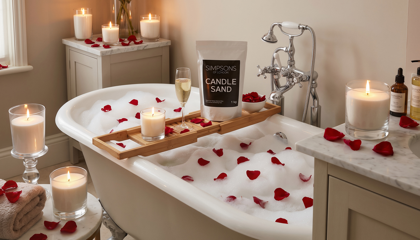 Make This Valentine’s Day Unforgettable with Candle Sand from Simpsons of London
